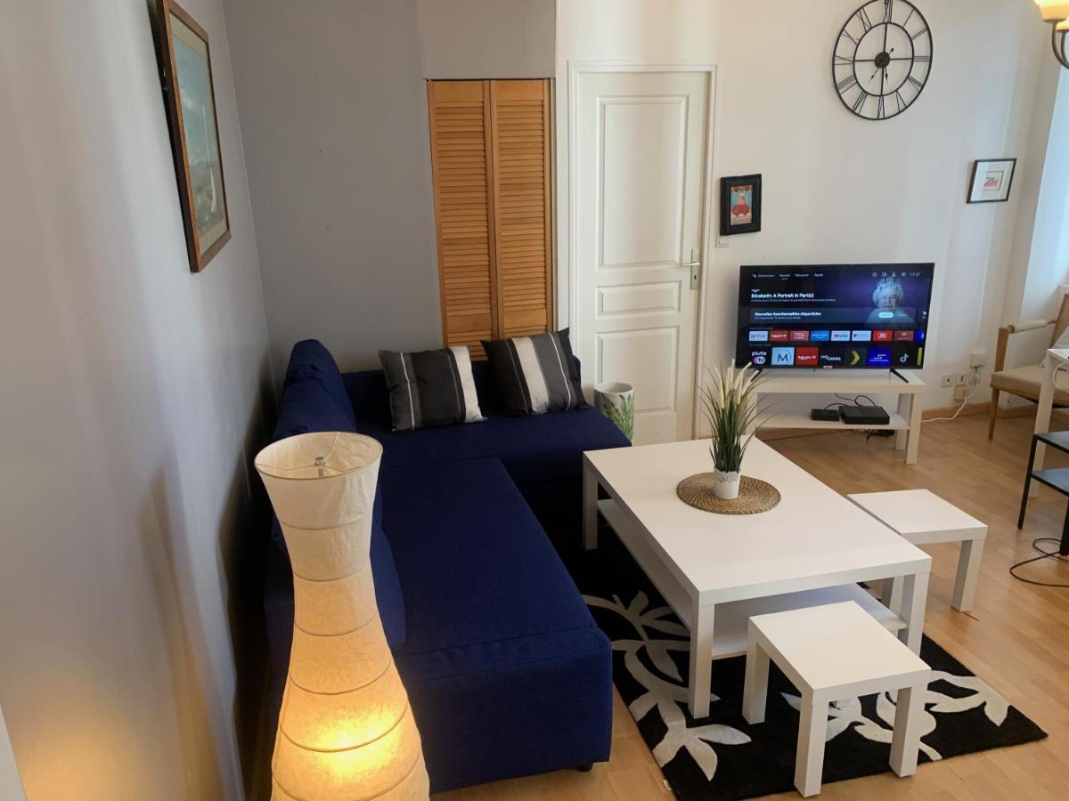 Biarritz Centre, Pres Avenue De Verdun, Cosy Apt 2 Pieces , Salon , Chambre Separe, Rue Tres Calme A 10 Minutes A Pied De La Grande Plage 外观 照片